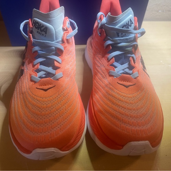 Hoka Women's Hoka Mach 5 Shoes New No box size 9 V507 Camelia - Picture 3 of 10